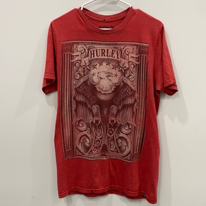 Hurley‎ short sleeve red T-shirt